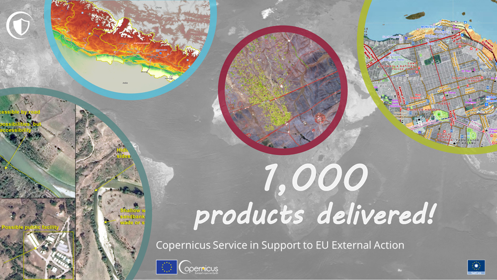Copernicus SEA has delivered its 1,000th product on its way towards Copernicus 2.0